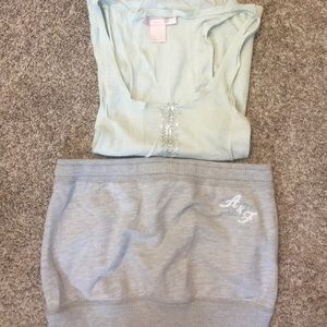 Abercrombie skirt,and Free Rebecca Taylor tank top